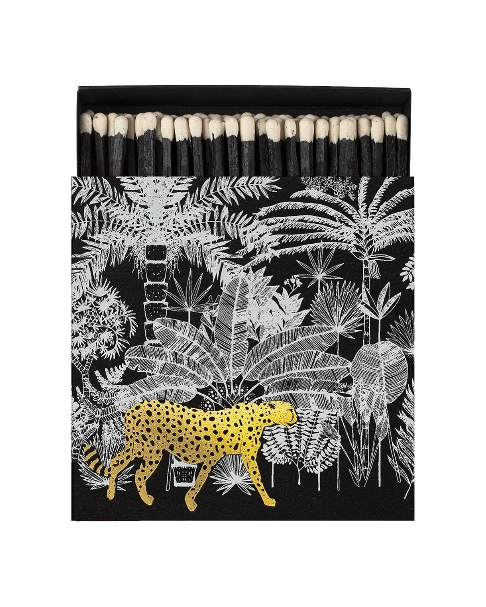 Сірники «Black Cheetah in Jungle»