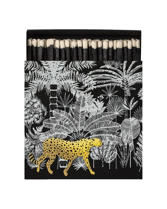 Сірники «Black Cheetah in Jungle»